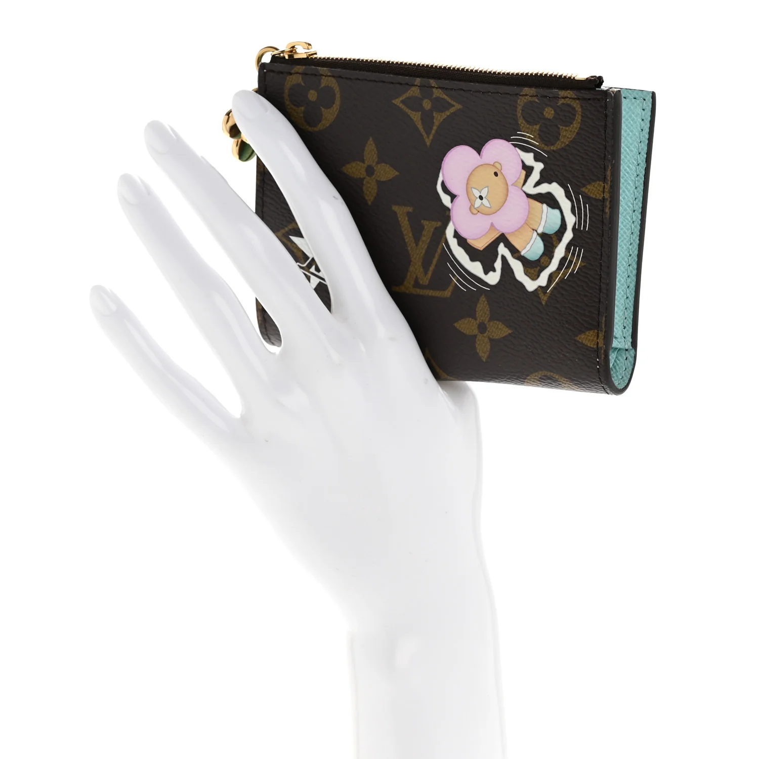 Monogram Snow Show Lisa Wallet Azur Frost - Image 2