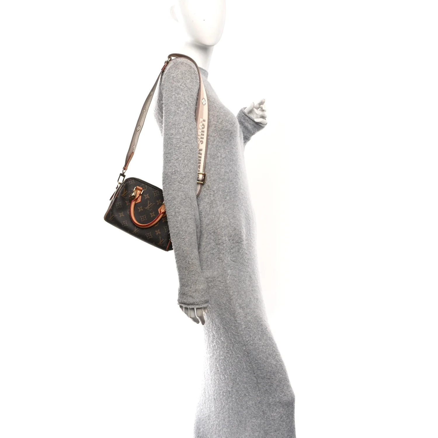Monogram Speedy Bandouliere 20 Beige - Image 2