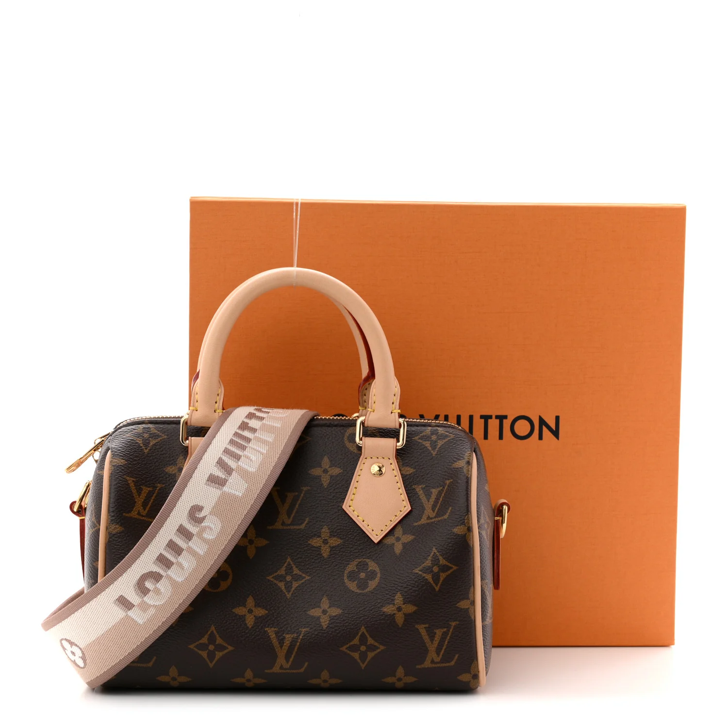 Monogram Speedy Bandouliere 20 Beige - Image 10