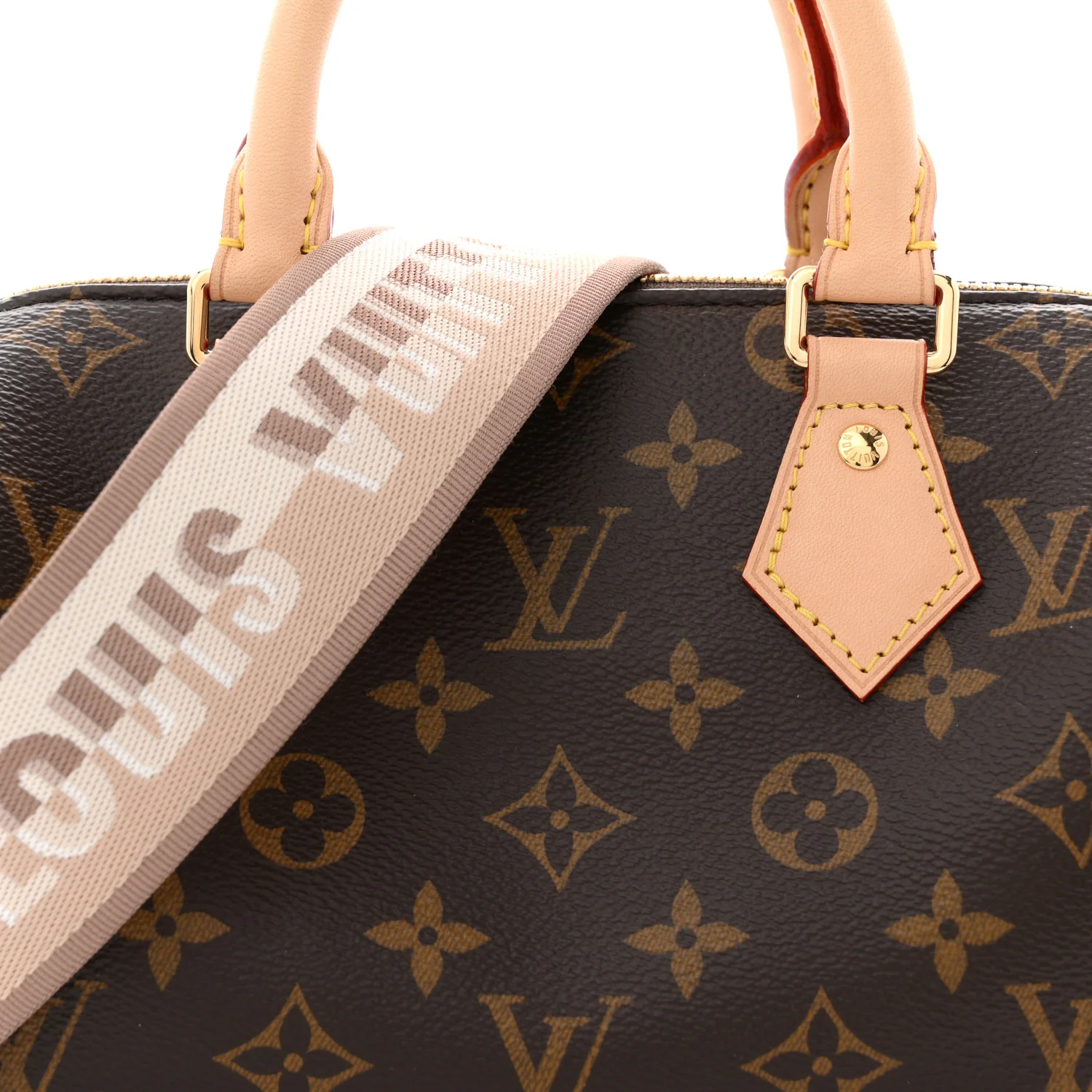 Monogram Speedy Bandouliere 20 Beige - Image 7