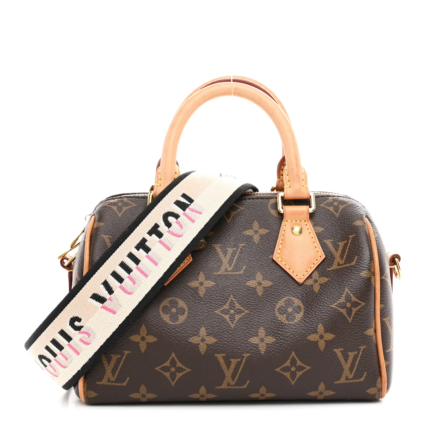 Monogram Speedy Bandouliere 20 Black