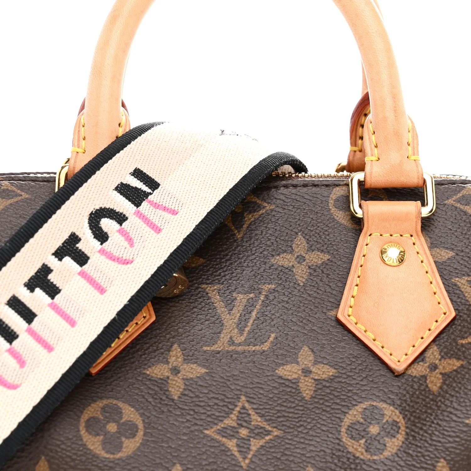 Monogram Speedy Bandouliere 20 Black - Image 7