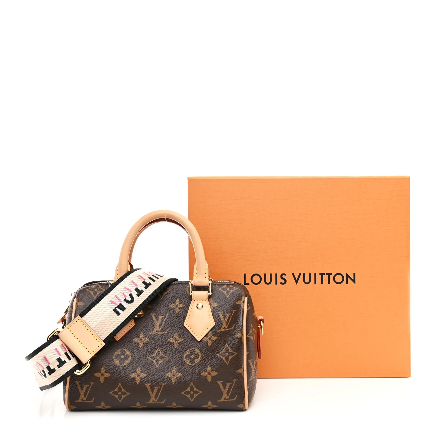 Monogram Speedy Bandouliere 20 Black - Image 11