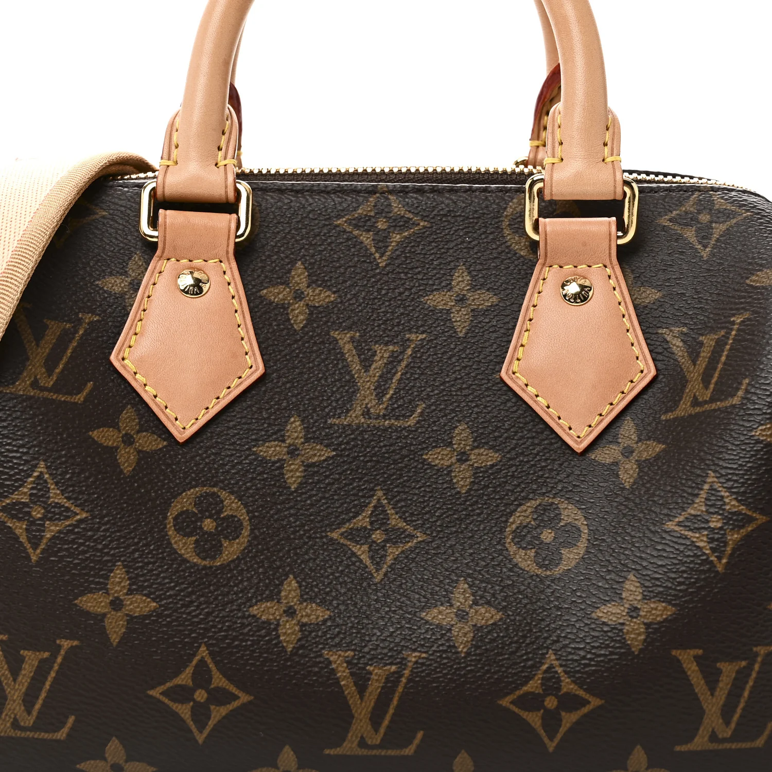 Monogram Speedy Bandouliere 20 Pink Orange - Image 7