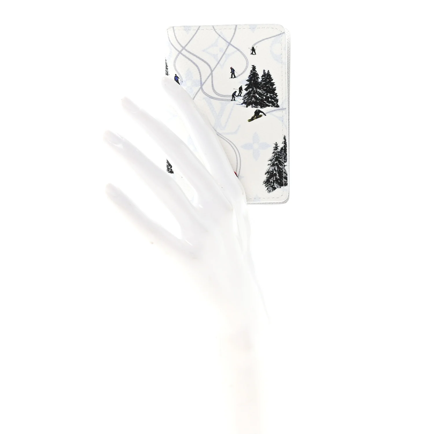 Monogram Sports Passport Cover Ski White - Image 2