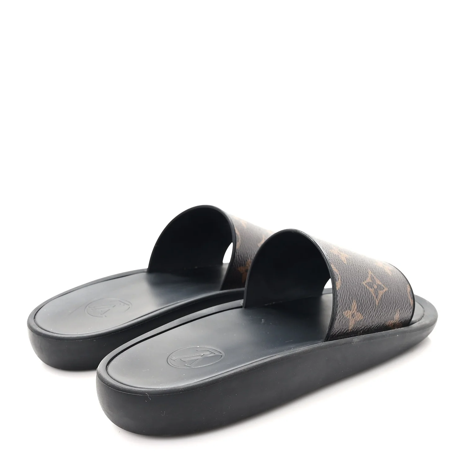 Monogram Sunbath Slide Sandals 36 - Image 5