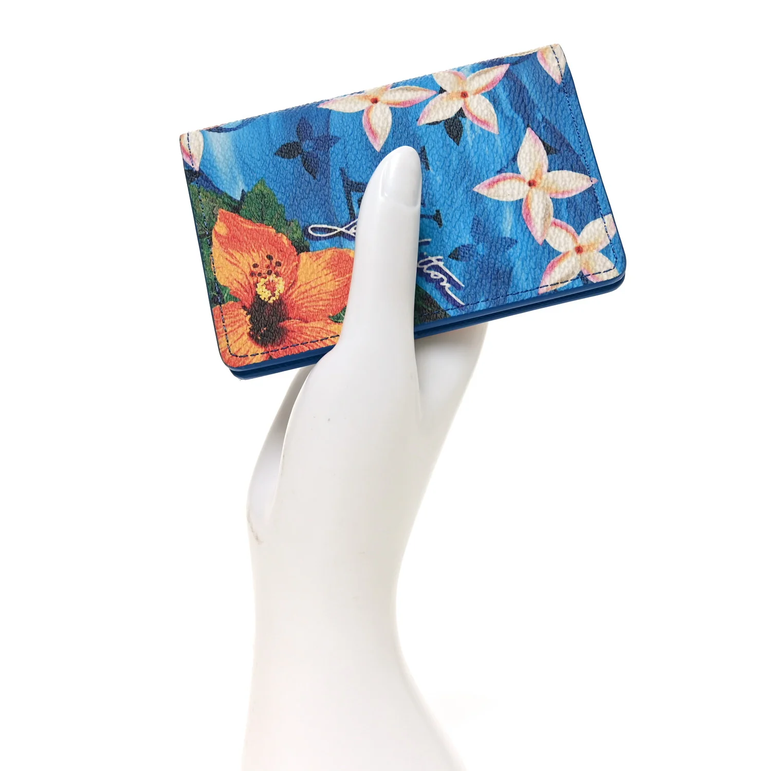 Monogram Surfin' Pocket Organizer NM Blue - Image 3