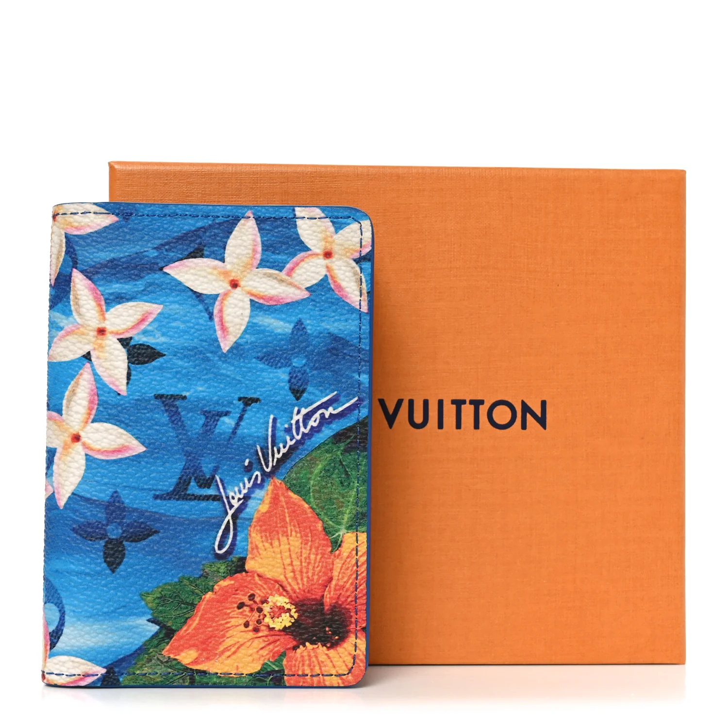 Monogram Surfin' Pocket Organizer NM Blue - Image 8