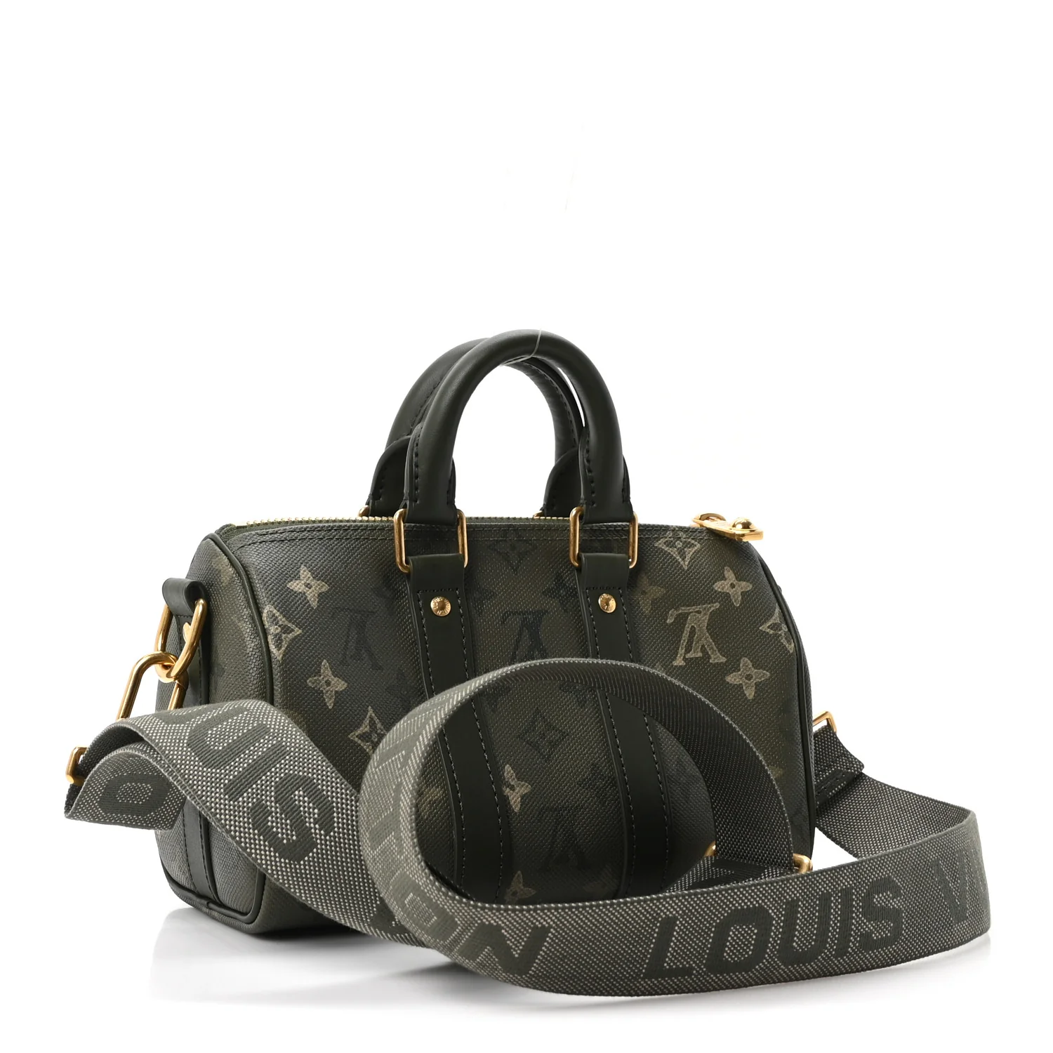 Monogram Surplus Keepall Bandouliere 25 Khaki - Image 3