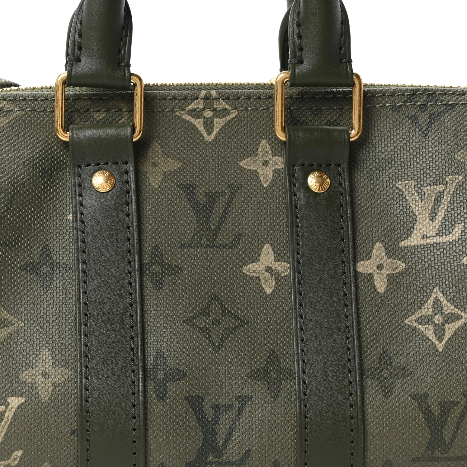 Monogram Surplus Keepall Bandouliere 25 Khaki - Image 7