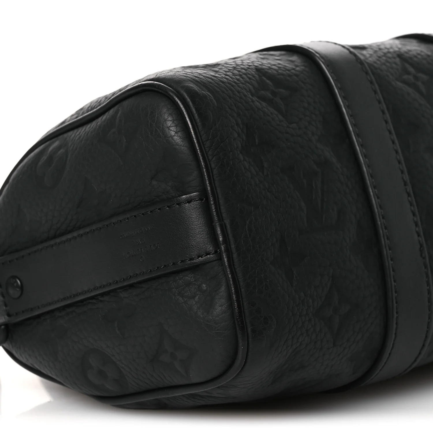 Monogram Taurillon Keepall Bandouliere 25 Black - Image 7