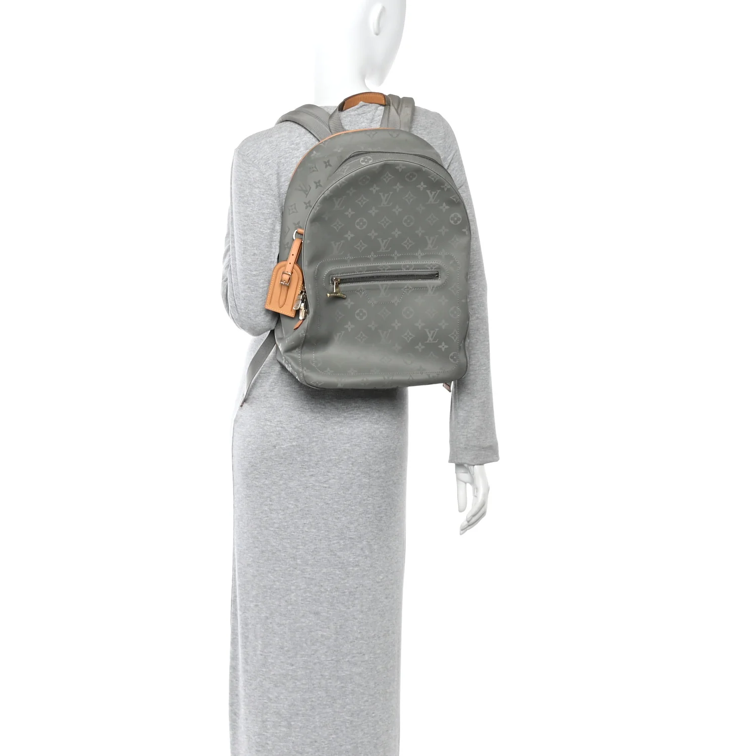 Monogram Titanium Backpack PM - Image 2