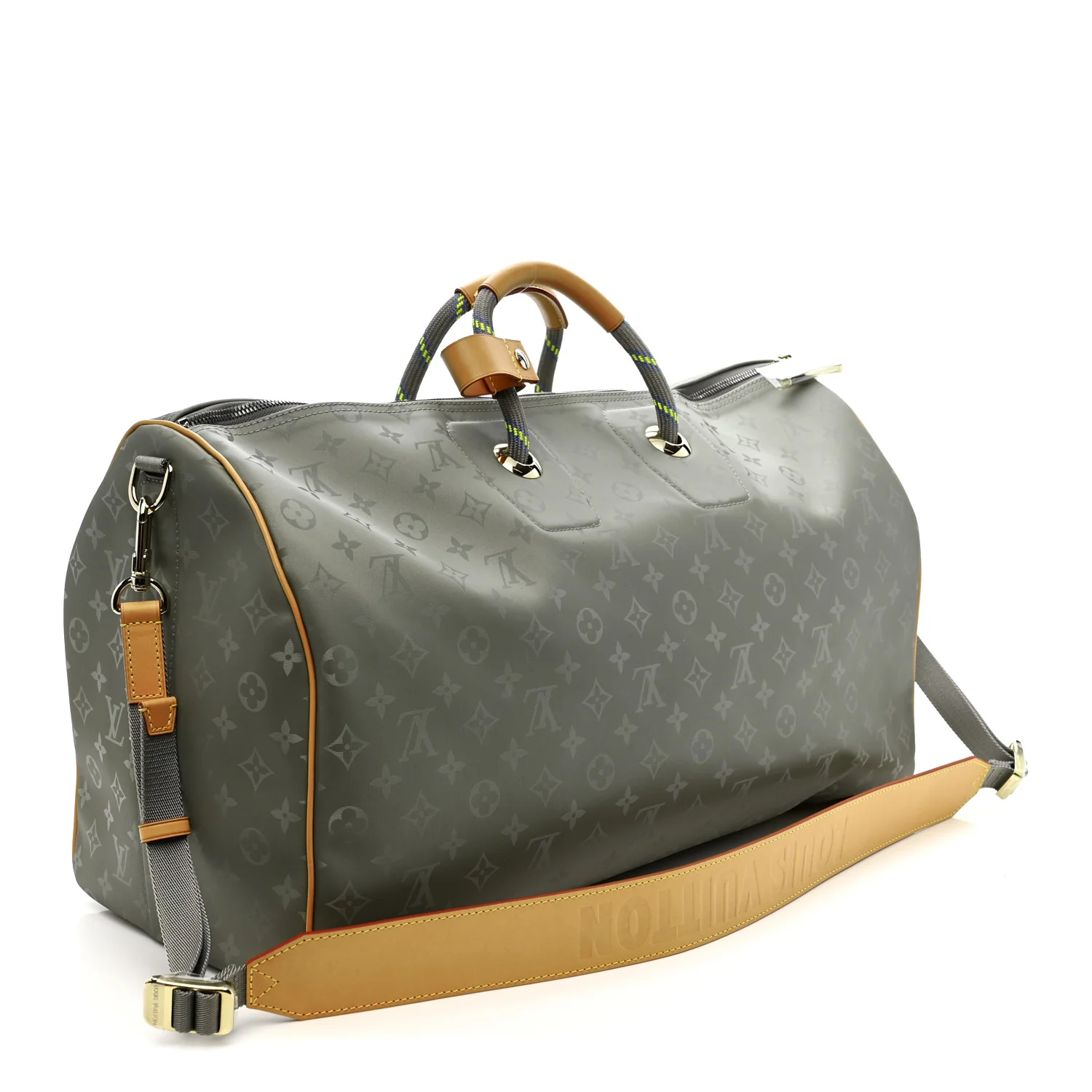 Monogram Titanium Keepall Bandouliere 50 - Image 2