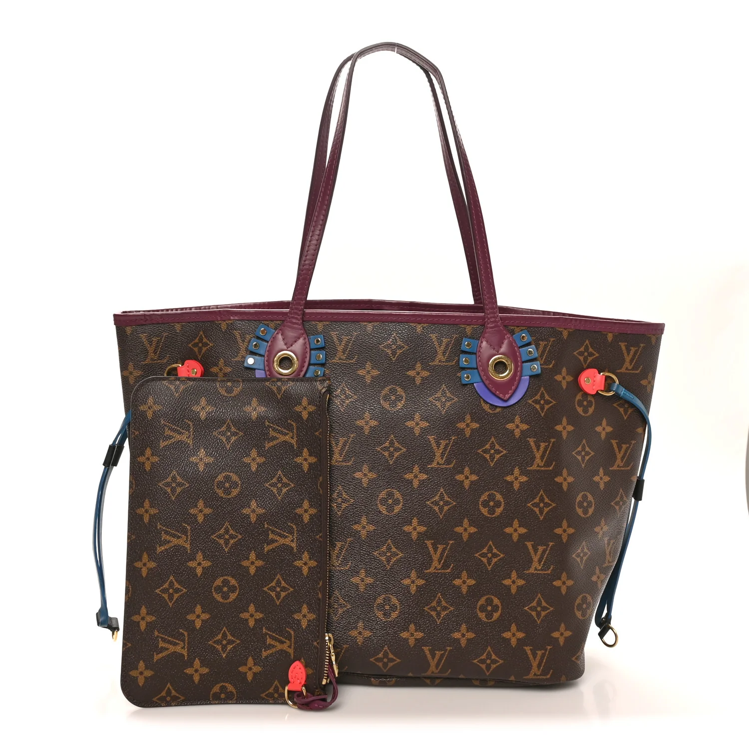 Monogram Totem Neverfull MM Magenta - Image 2