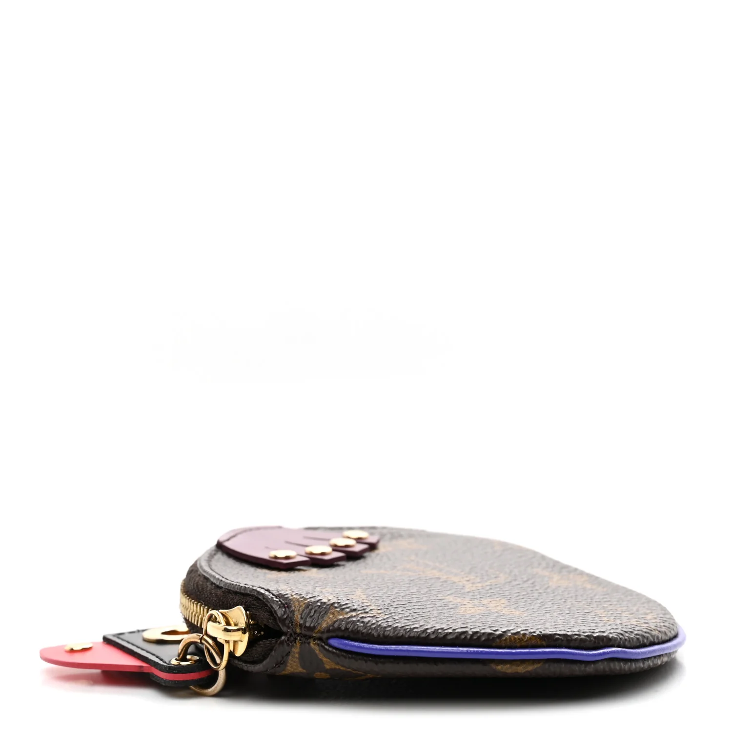 Monogram Totem Round Coin Purse Magenta - Image 4
