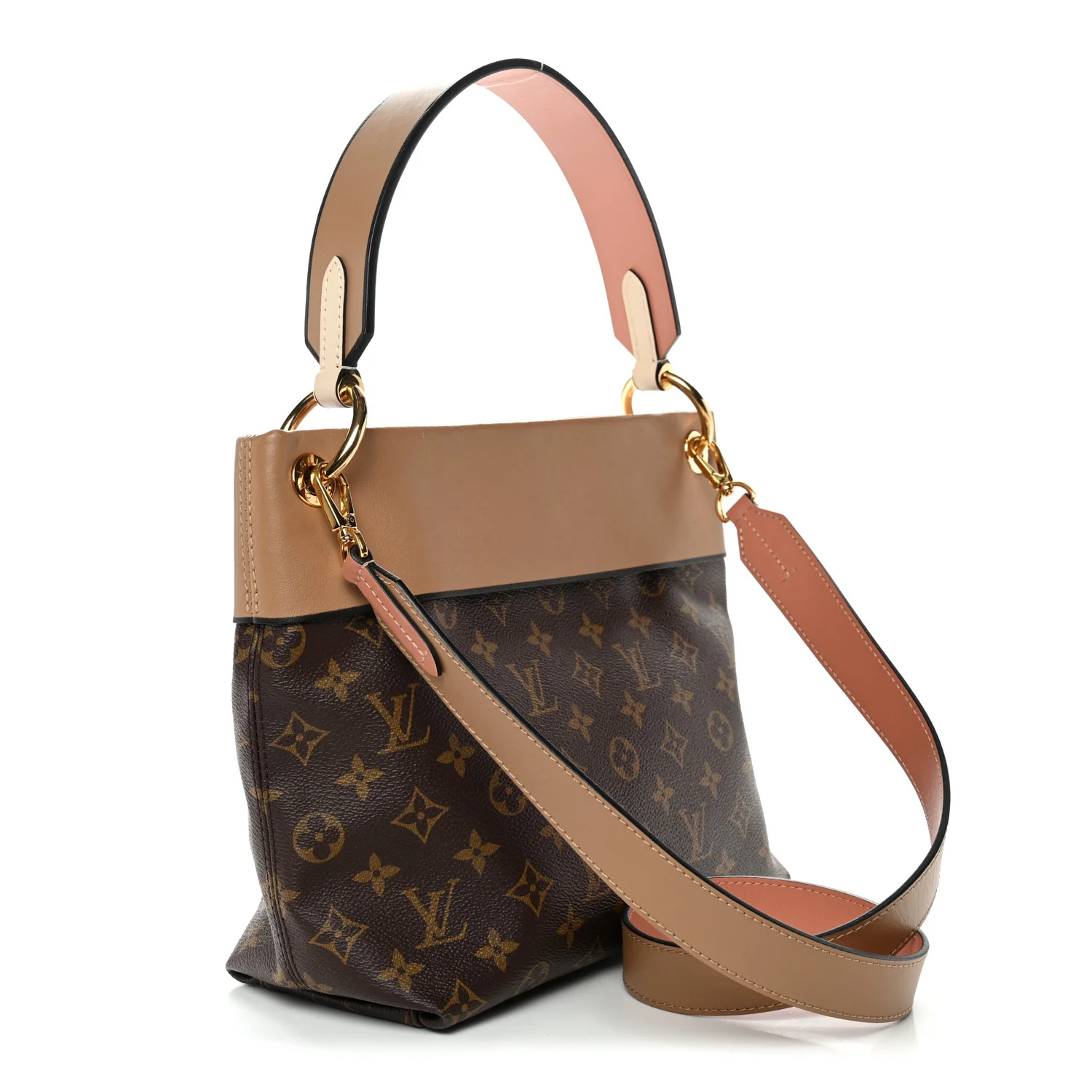 Monogram Tuileries Besace Sesame Peach Creme - Image 3