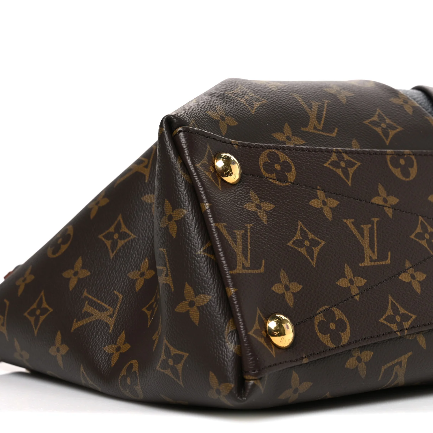 Monogram V Tote MM Black - Image 10