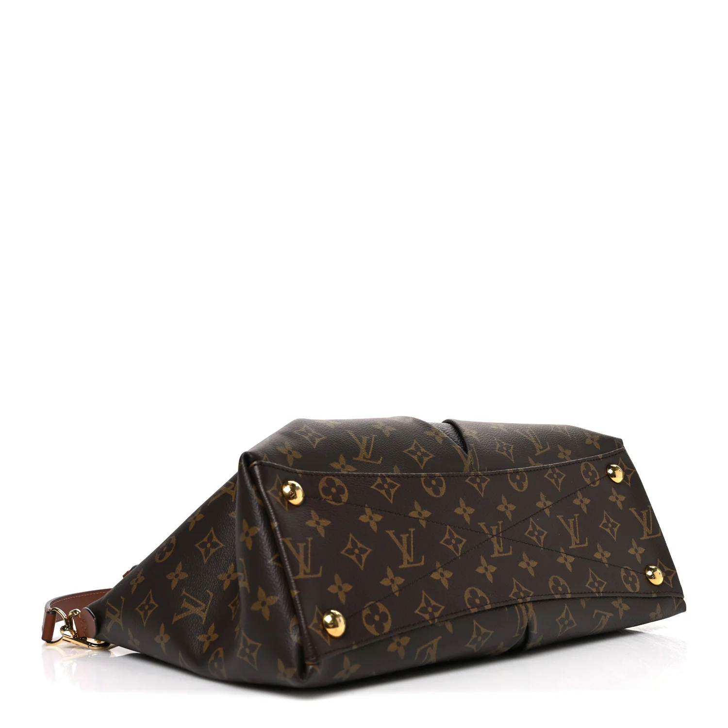 Monogram V Tote MM Black - Image 4