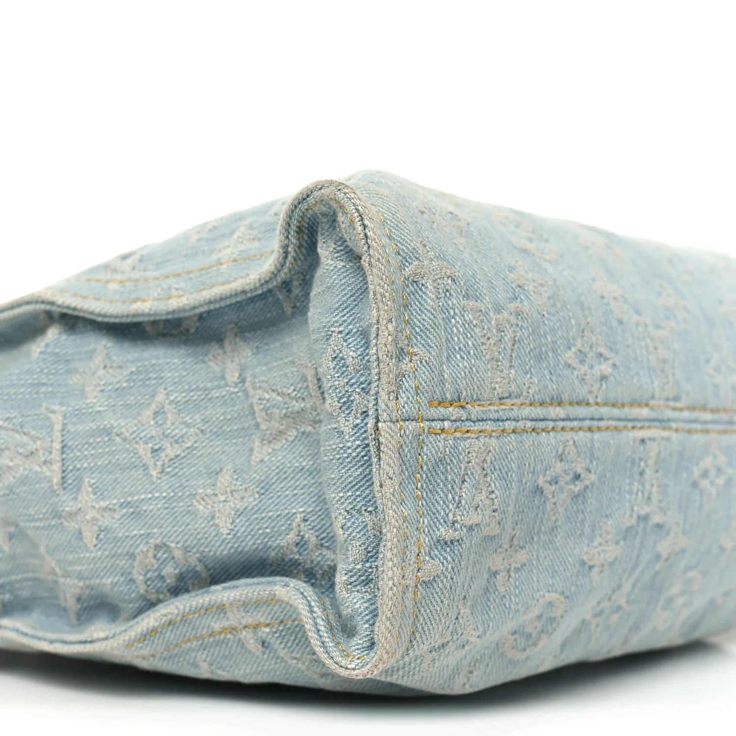 Monogram Washed Denim Let Go PM Sky Blue - Image 8