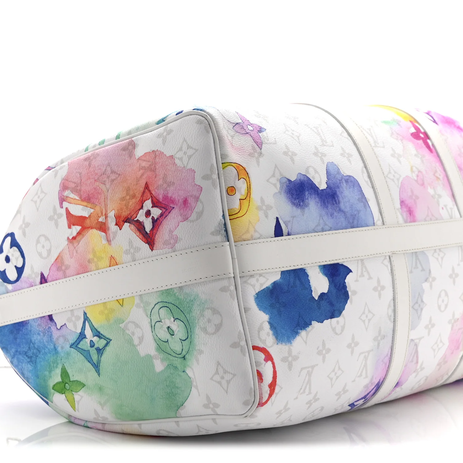 Monogram Watercolor Keepall Bandouliere 50 Multicolor - Image 7