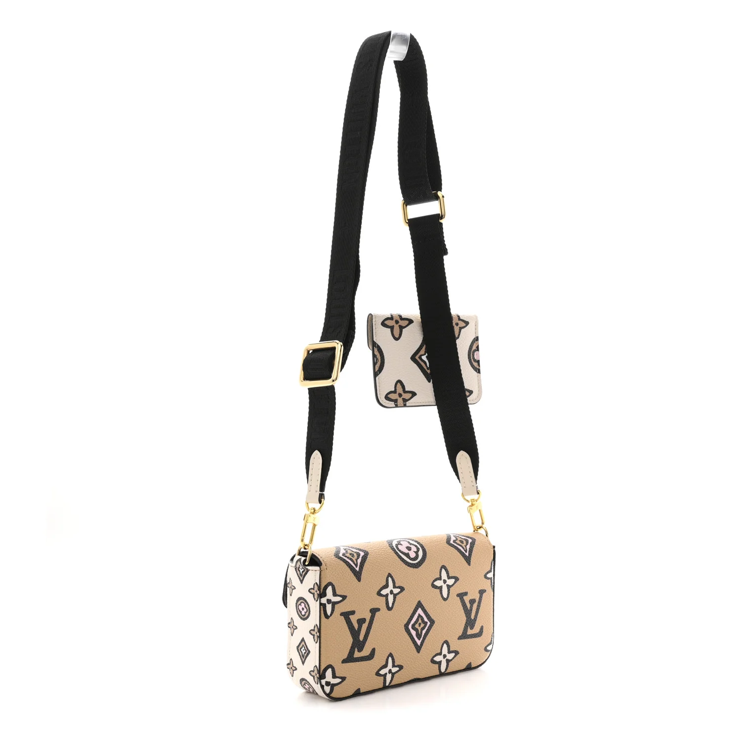 Monogram Wild At Heart Felicie Strap & Go Arizona Creme - Image 3
