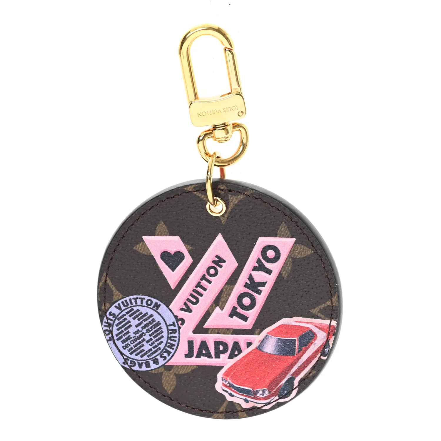 Monogram World Tour Bag Charm Key Holder