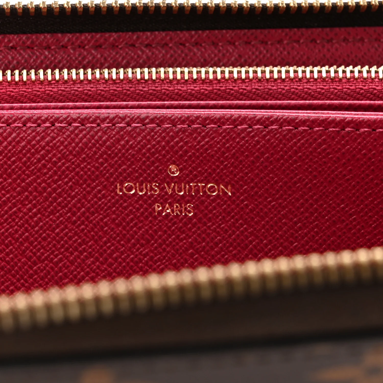 Monogram Zippy Wallet Fuchsia - Image 6