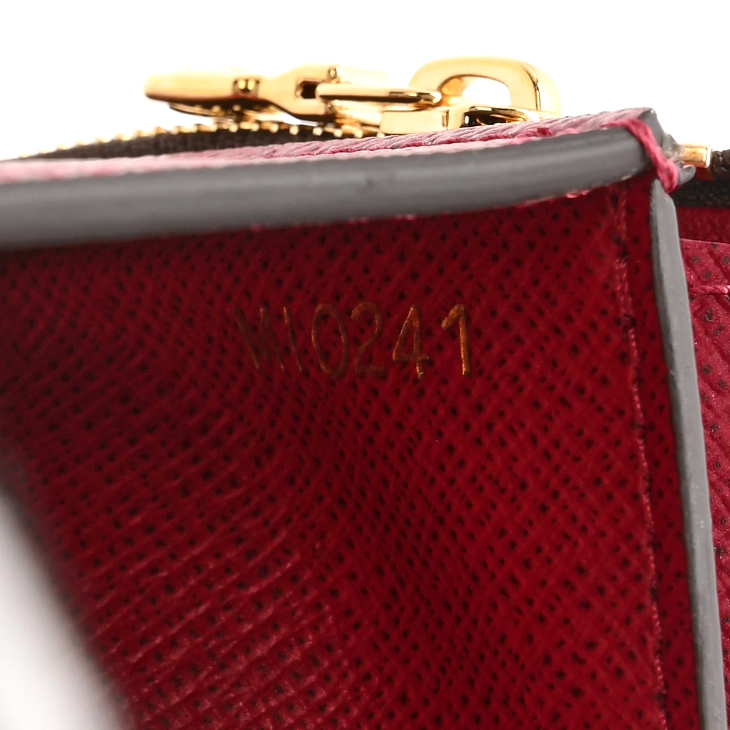 Monogram Zoe Wallet Fuchsia - Image 9