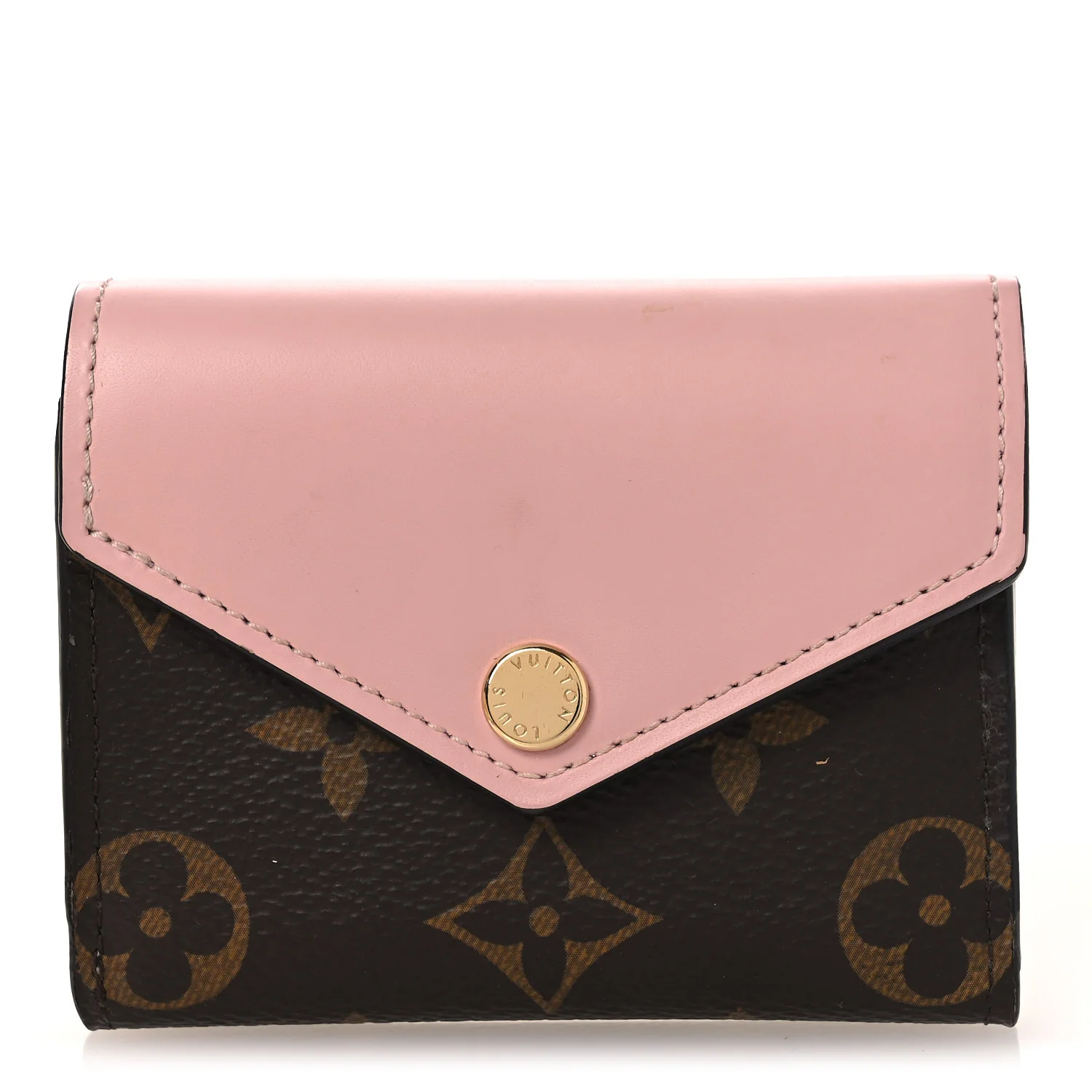 Monogram Zoe Wallet Rose Ballerine