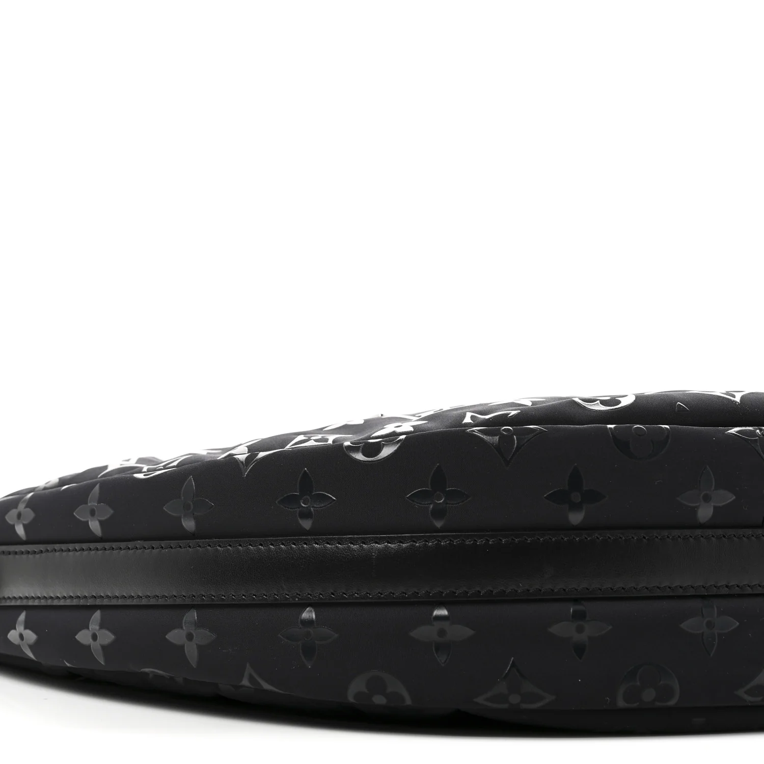 Nylon Monogram Loop Pocket Hobo Polar Night - Image 8