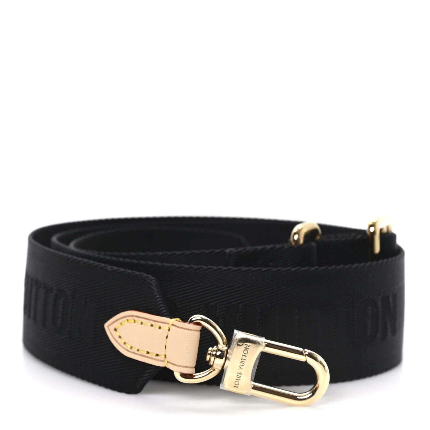 Nylon Multi Pochette Accessories Bandouliere Shoulder Strap Black
