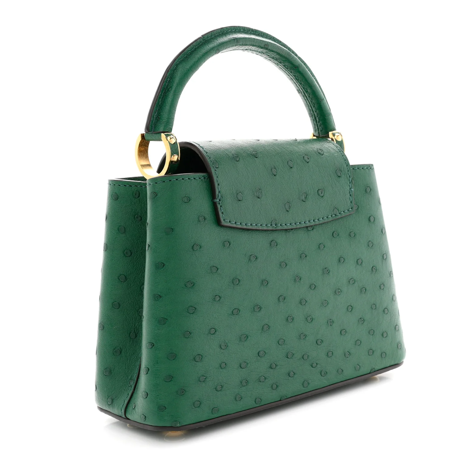 Ostrich Capucines Mini Mint - Image 3