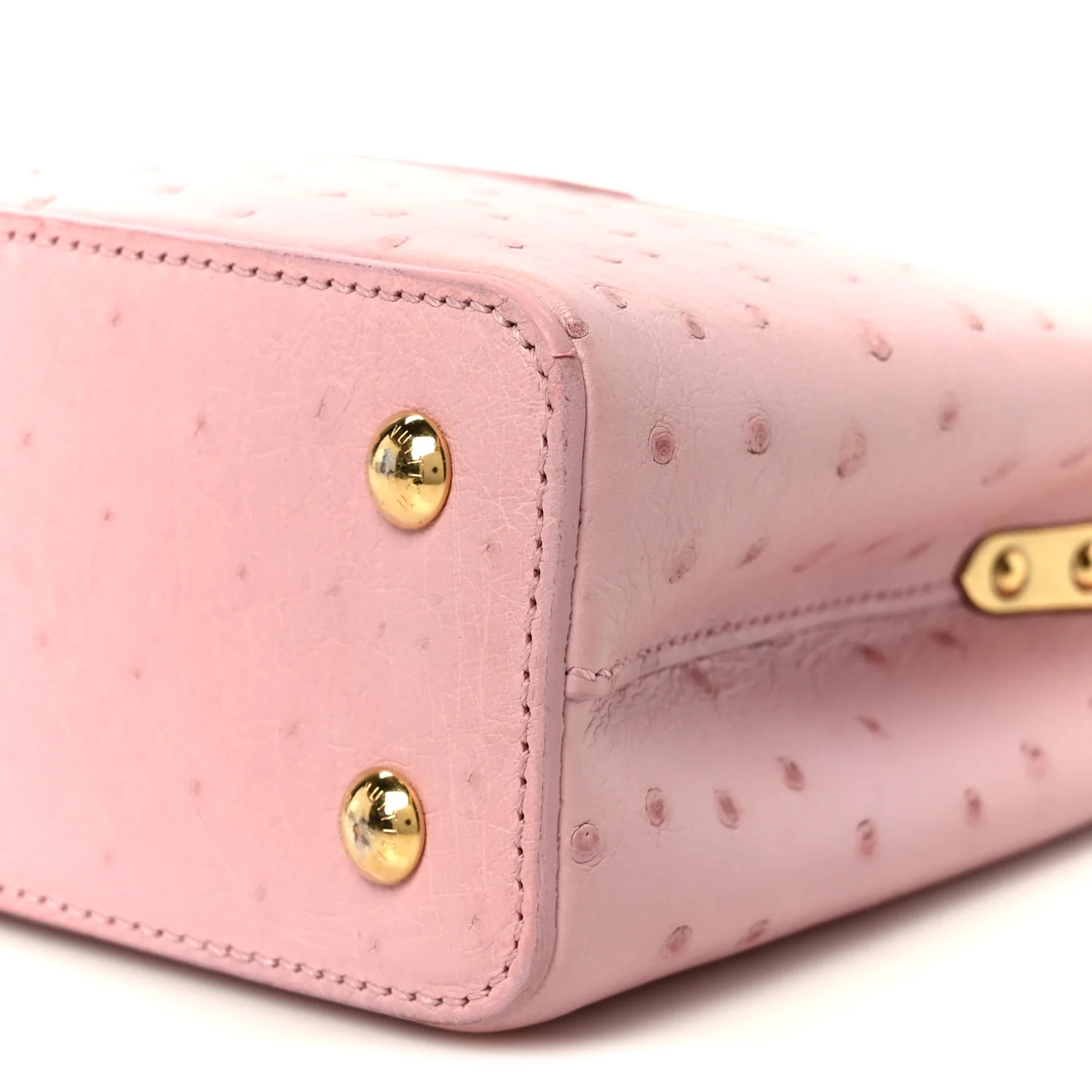 Ostrich Capucines Mini Pink - Image 8