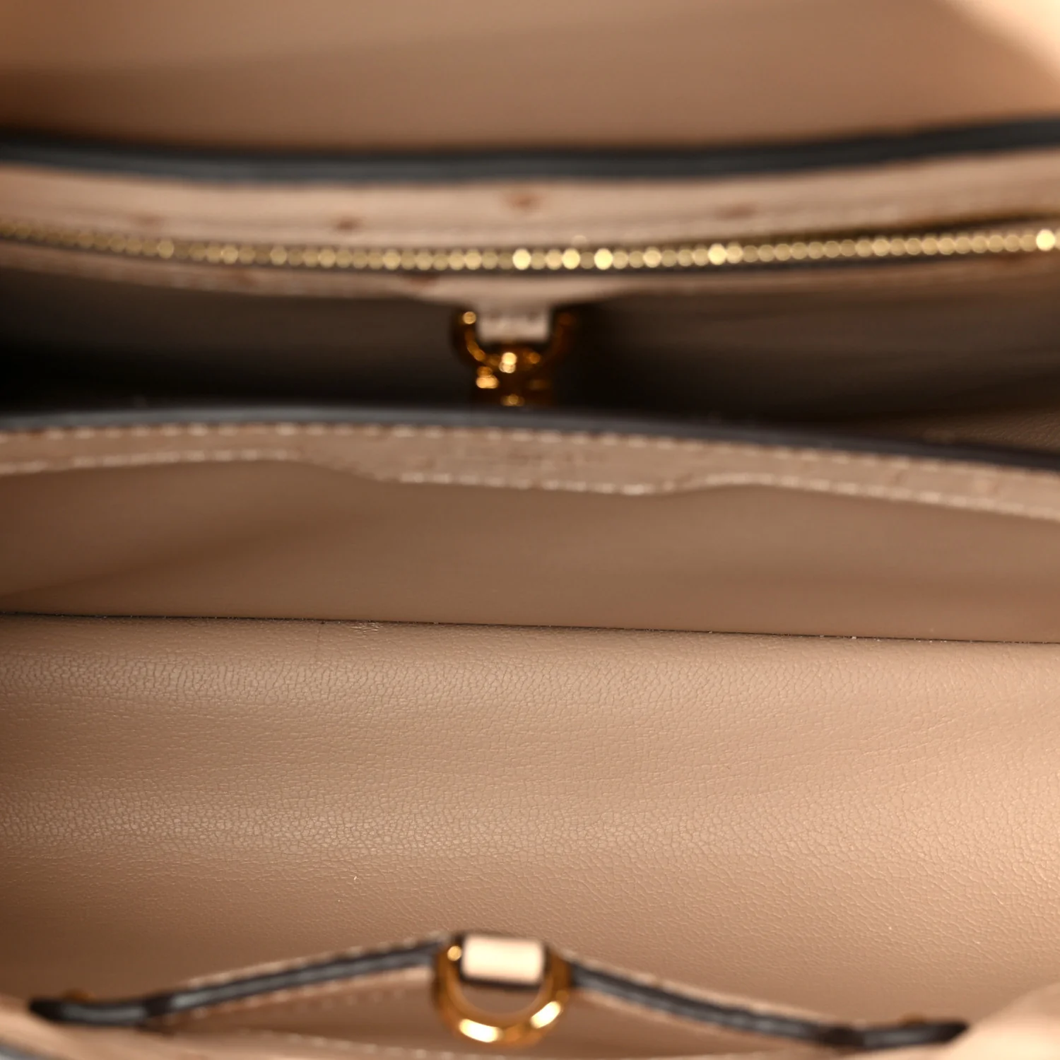 Ostrich Capucines PM Rose Champagne - Image 5