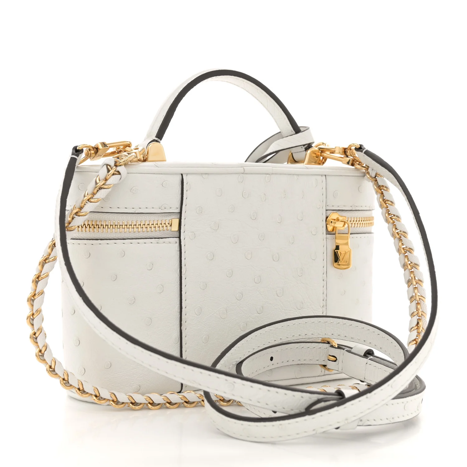 Ostrich Vanity Chain Pouch - Image 3