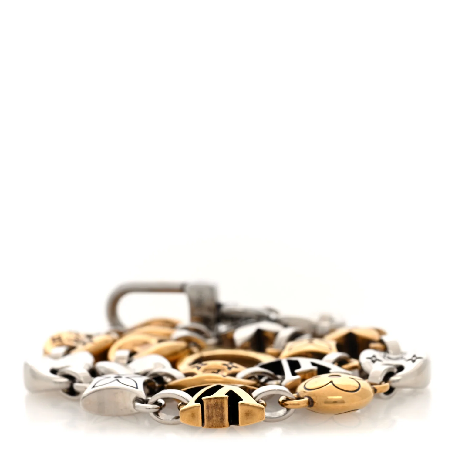 Palladium LV Sailor Chain Belt Silver Gold - Image 2