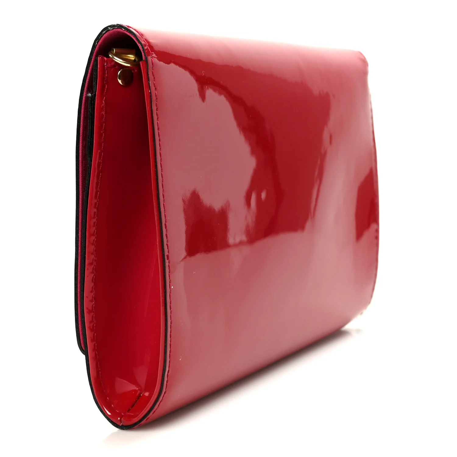 Patent Louise Clutch Rose Indien - Image 3