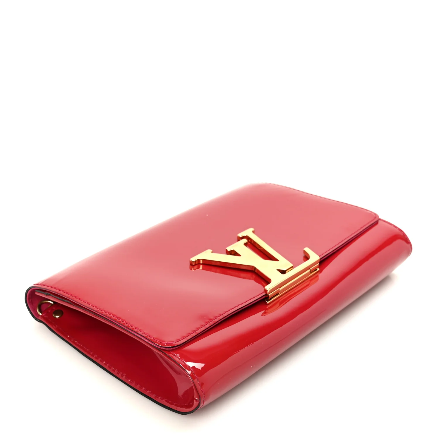 Patent Louise Clutch Rose Indien - Image 4