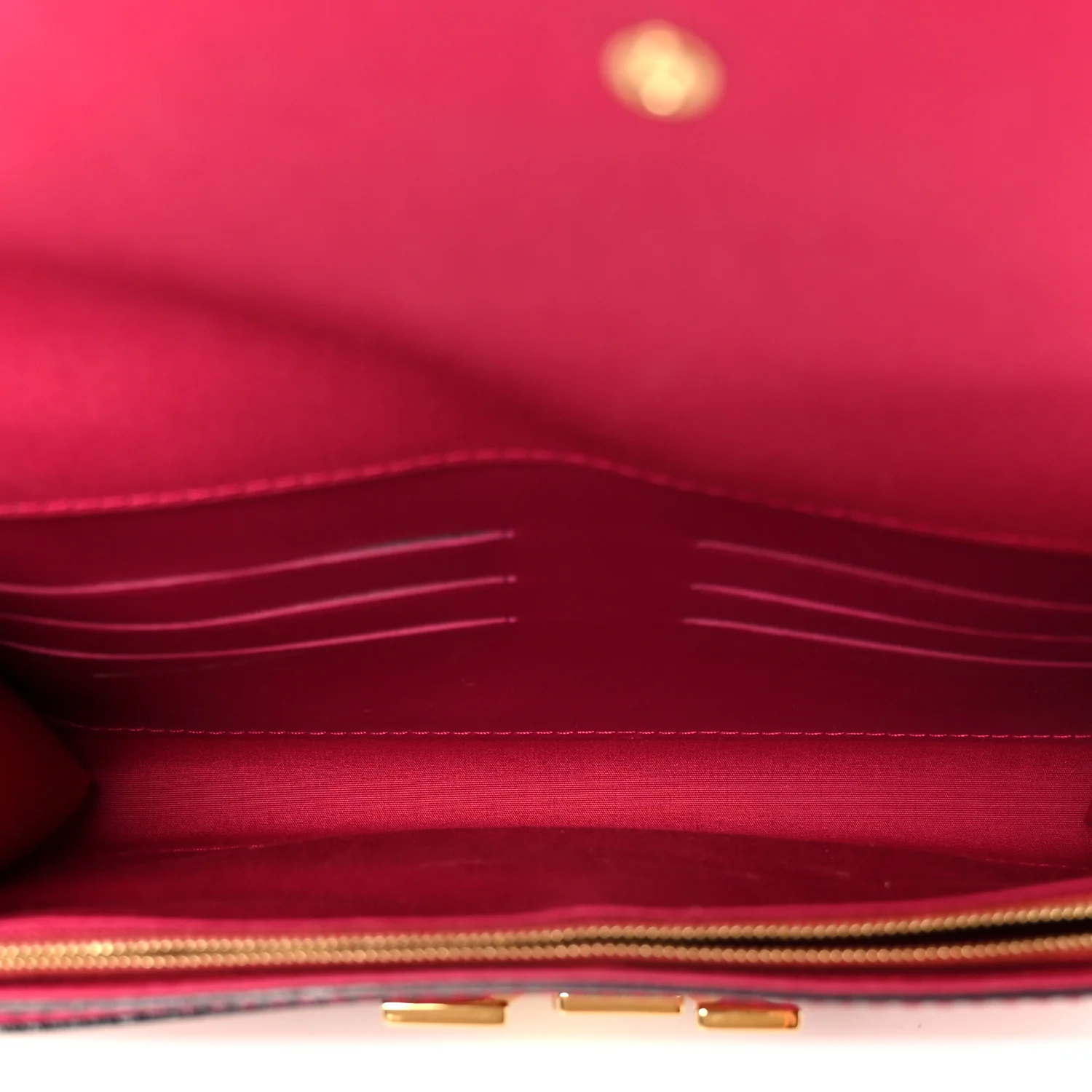 Patent Louise Clutch Rose Indien - Image 5