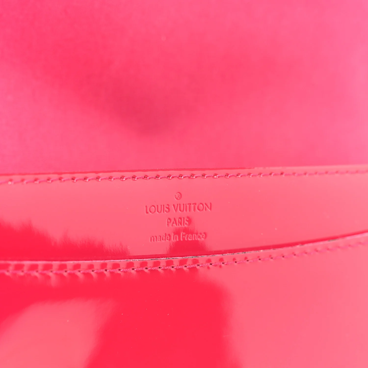 Patent Louise Clutch Rose Indien - Image 6