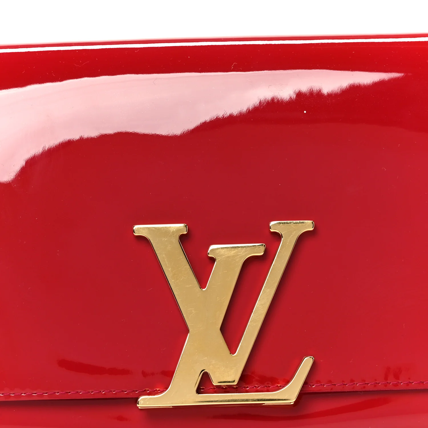 Patent Louise Clutch Rose Indien - Image 7