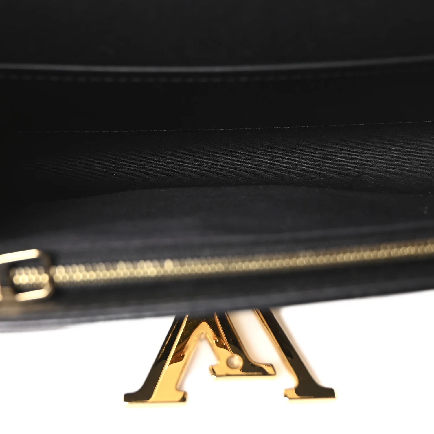 Patent Louise PM Chain Clutch Black - Image 5