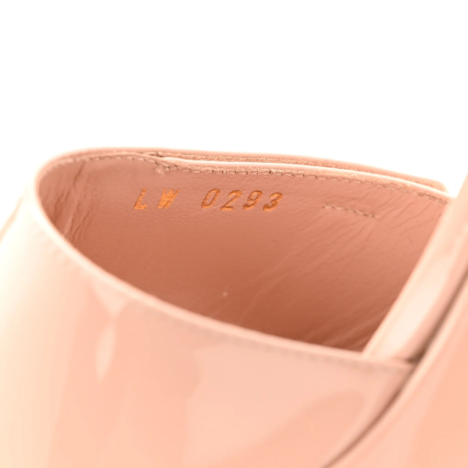 Patent Shake Platform Sandal 39.5 Nude Pink - Image 9