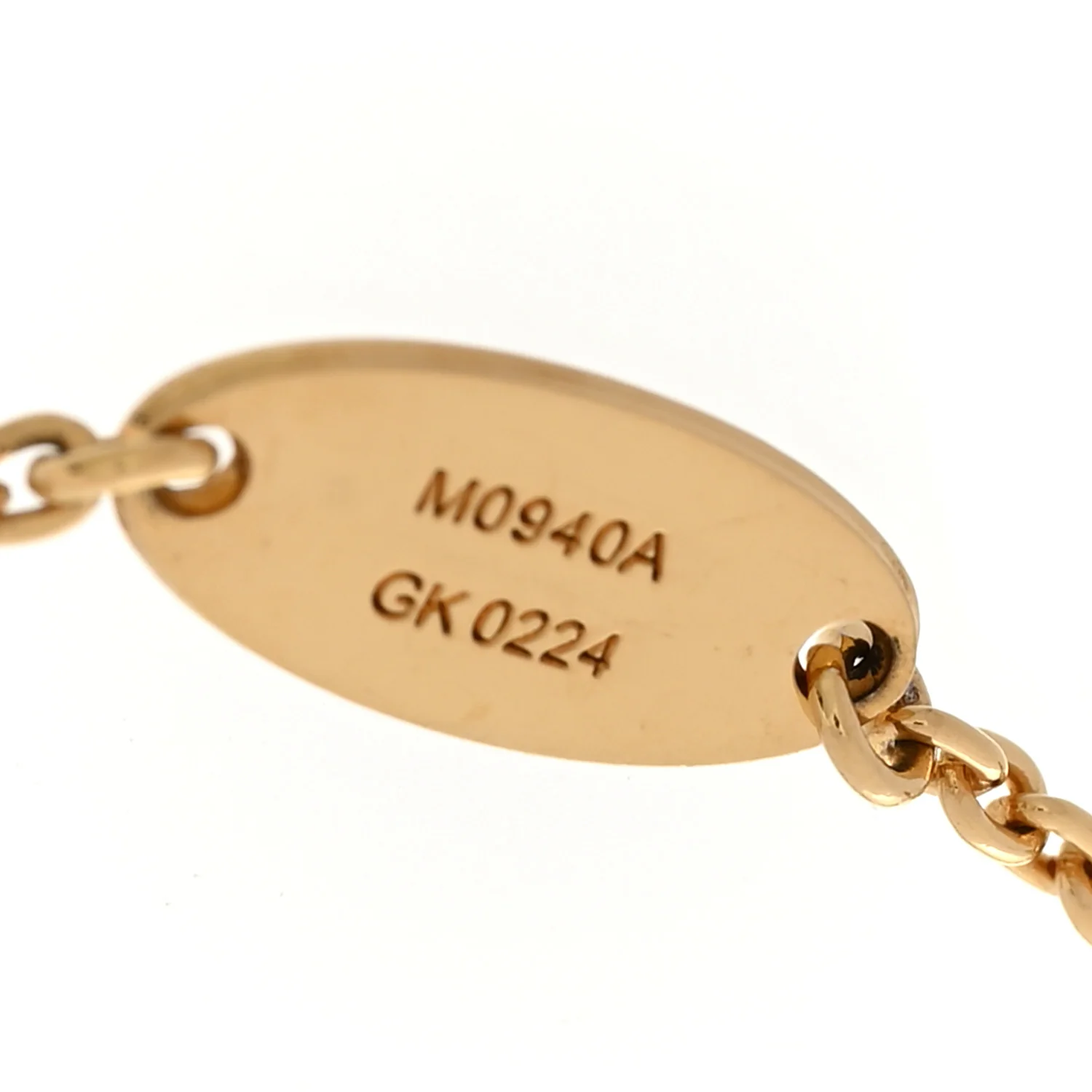 Pearl LV Floragram Bracelet Gold - Image 5