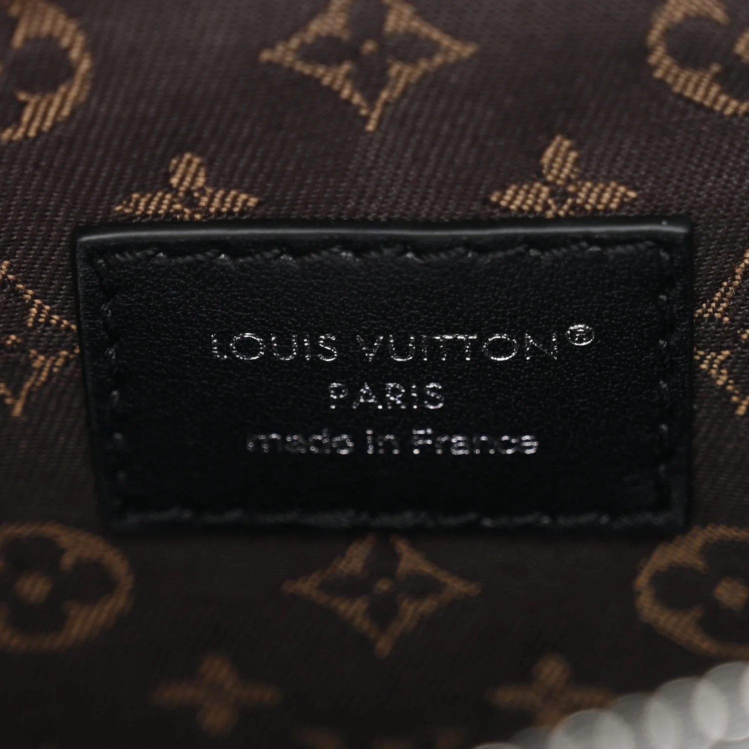 Pixel Lambskin LV Biker PM Black - Image 6