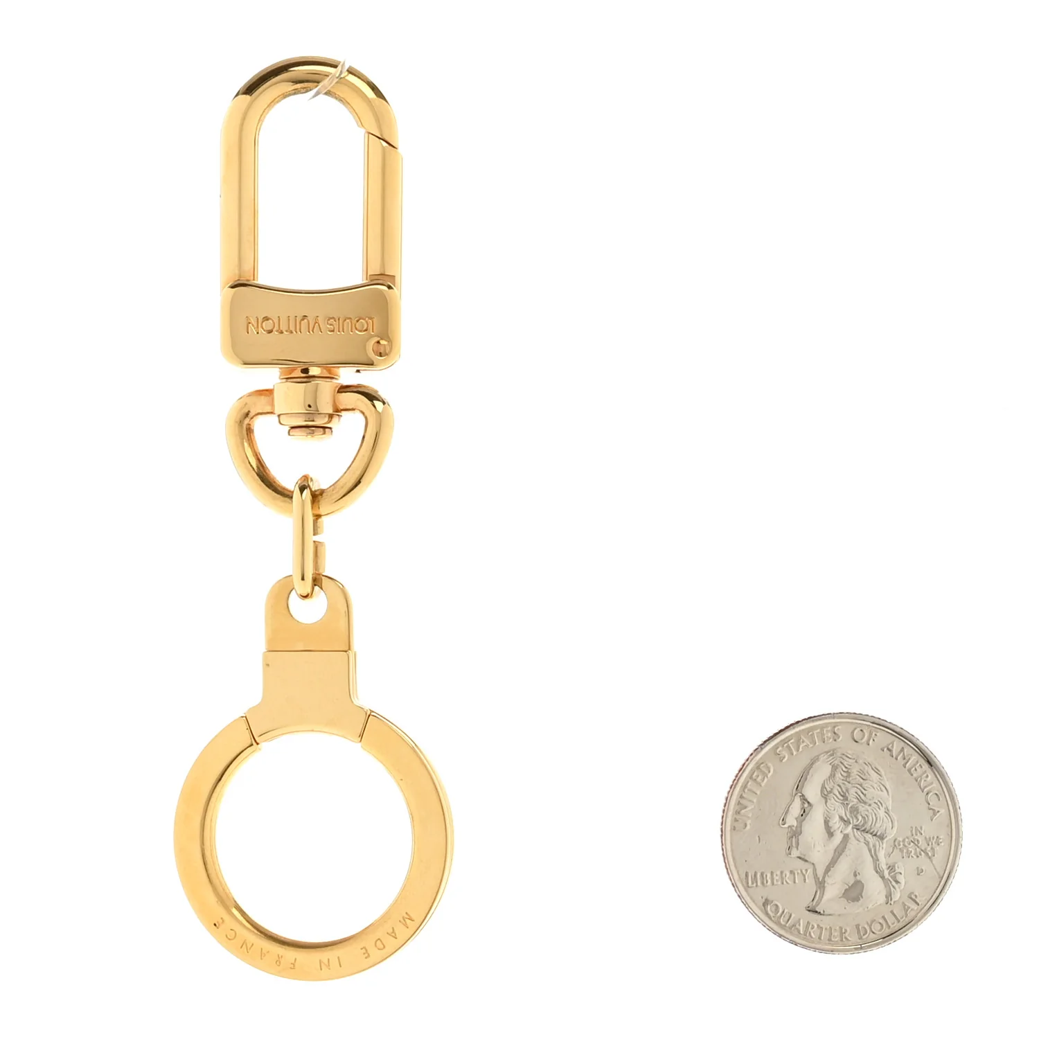 Pochette Extender Key Ring Gold - Image 2