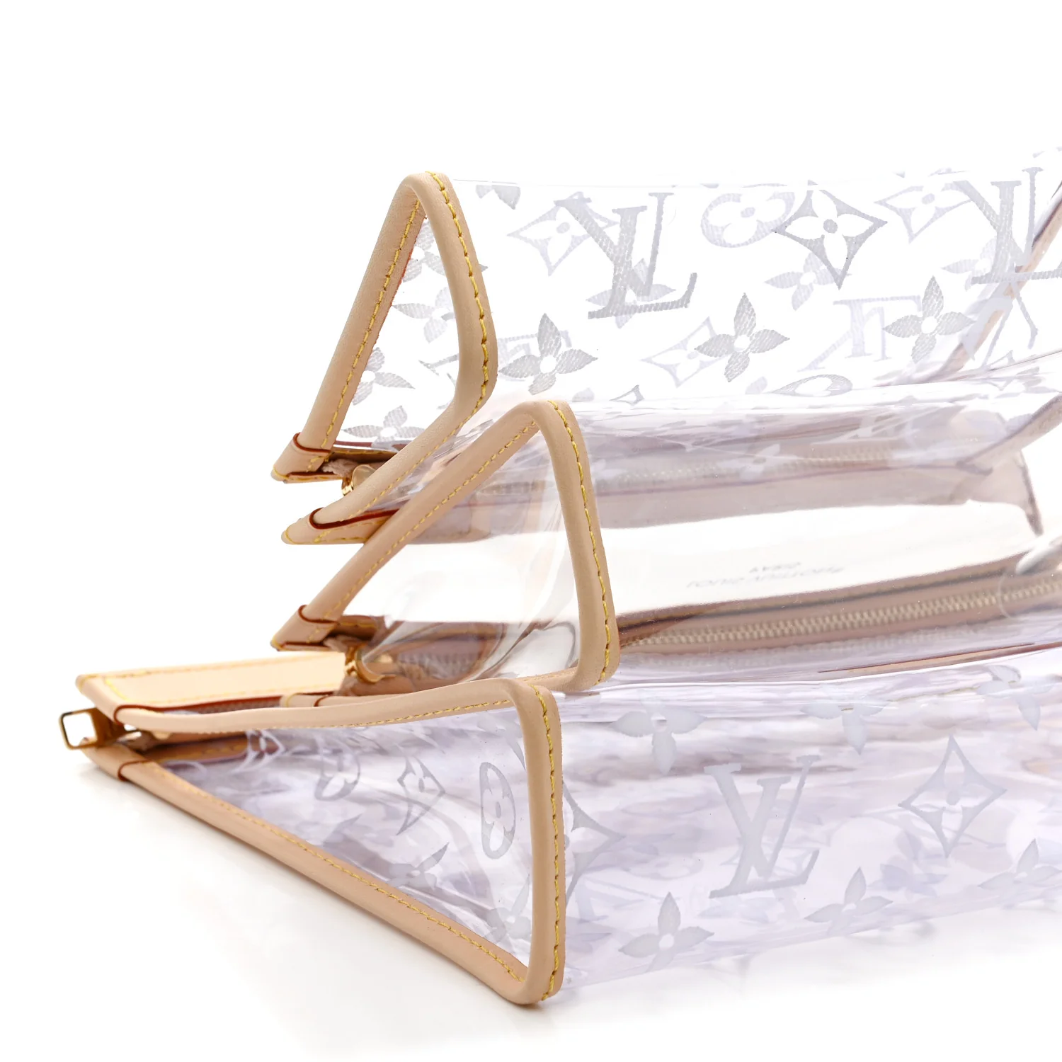 PVC Monogram Trio Poche Toilette - Image 10