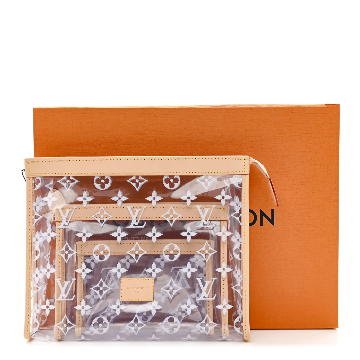 PVC Monogram Trio Poche Toilette - Image 11