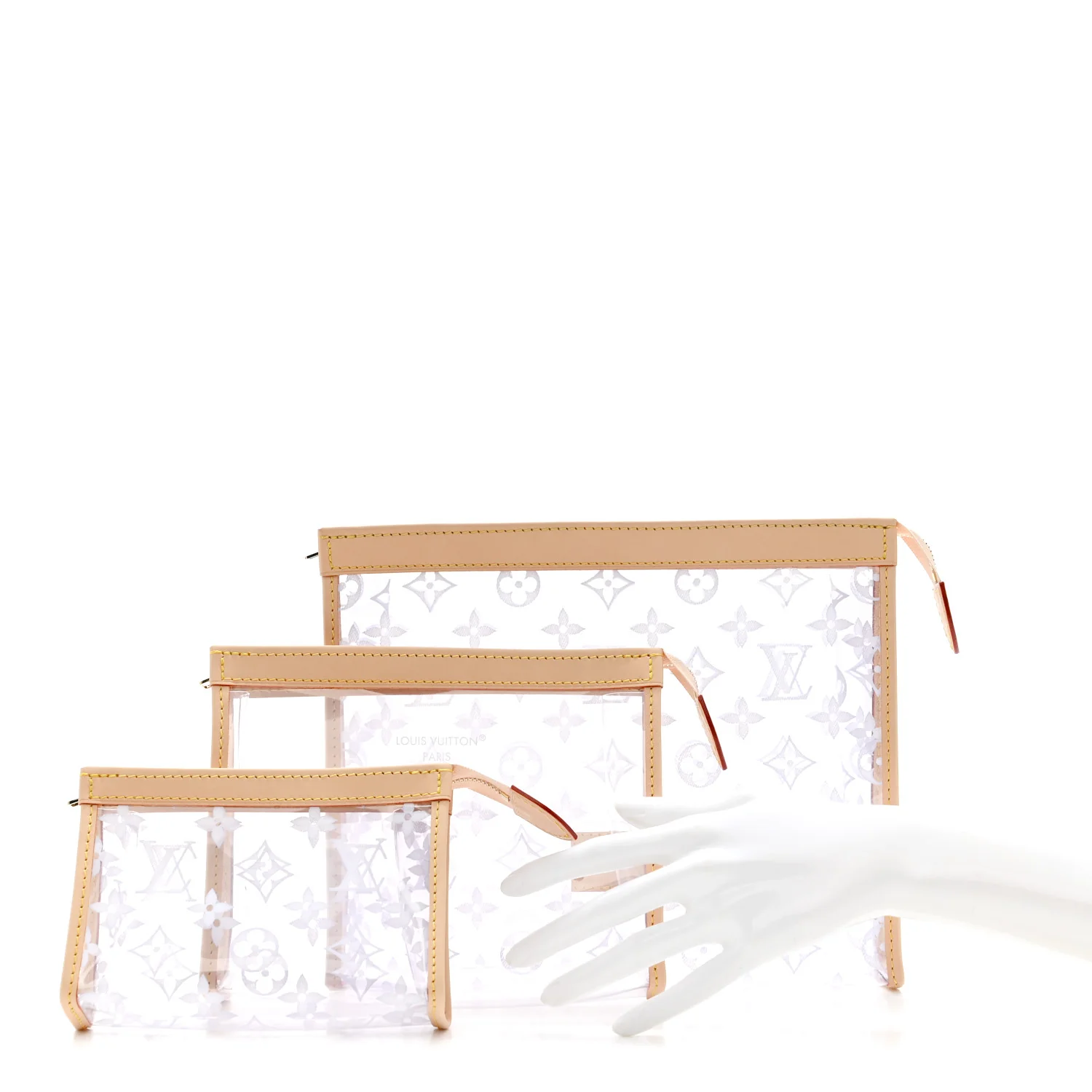 PVC Monogram Trio Poche Toilette - Image 3