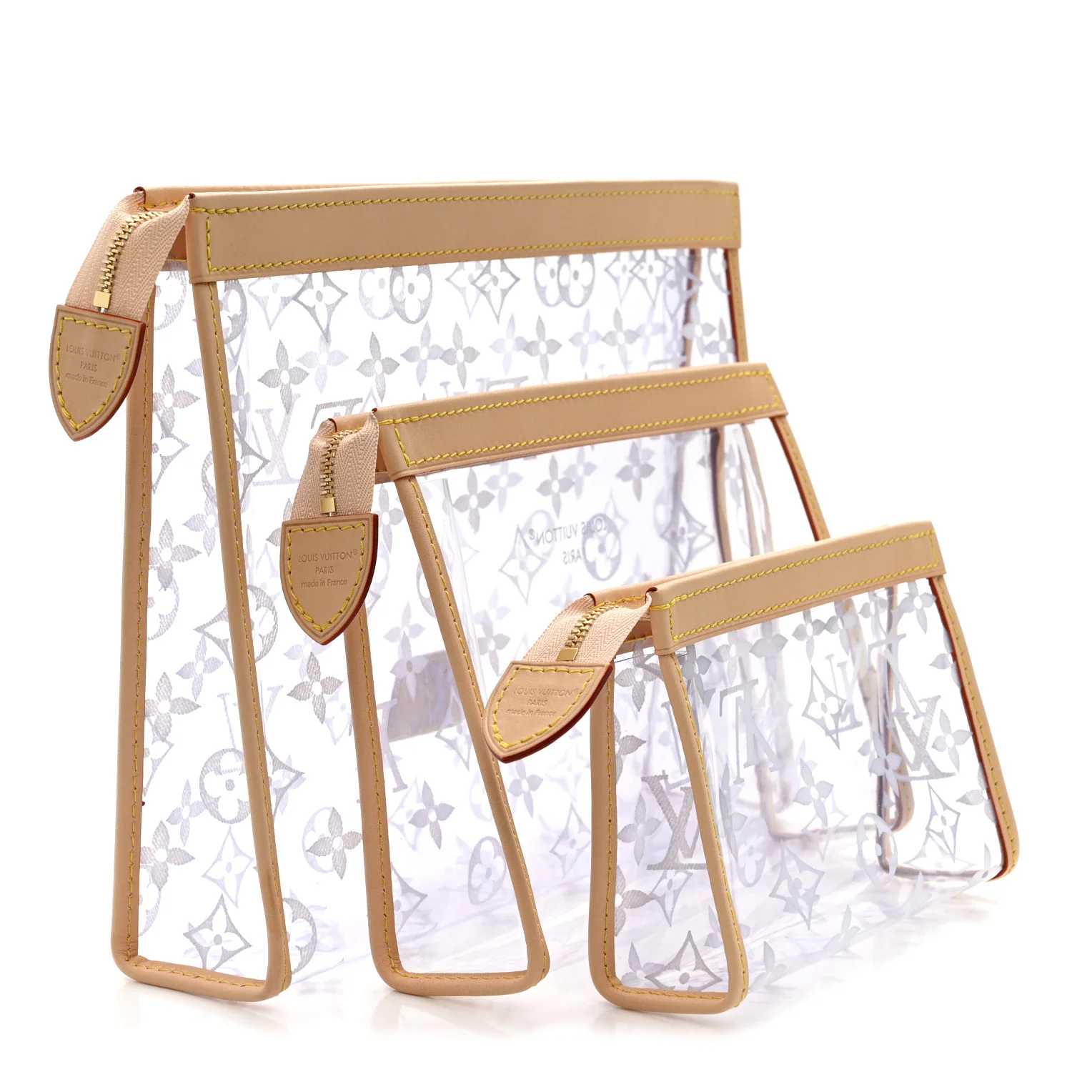 PVC Monogram Trio Poche Toilette - Image 4